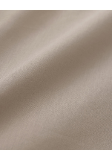 Madame Coco Manon King Size %100 Pamuk Ranforce Düz Nevresim - Bej Ekru