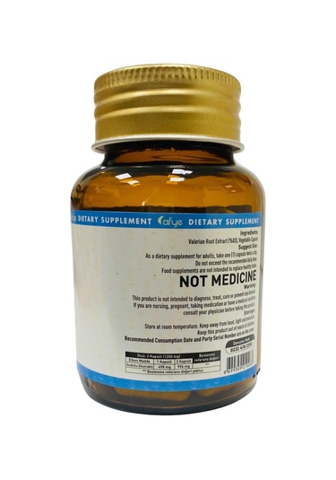 Afye Valerian Root 60 Kapsül 600 Mg Kediotu Kökü 60 Kapsül