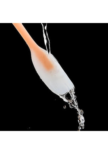 Honeybeeshop 1 Adet Yarı Saydam Multifonksiyonel Silikon Krem Spatulası Mavi Mavi