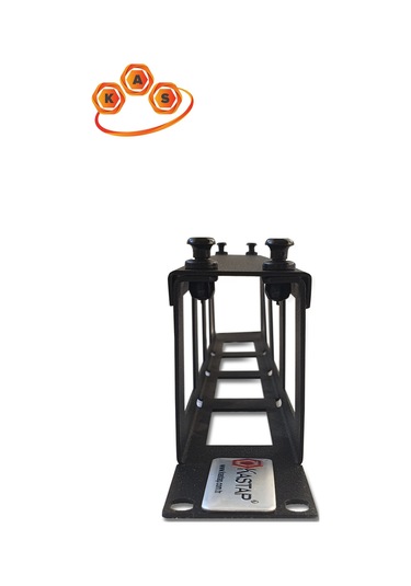 Kastap 1U 19" Kapaklı Yatay Organiser Kablo Düzenleyici