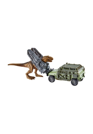 Matchbox Jurassic World Dino Transporter Arabaları Tyranno-hauler Çok Renkli