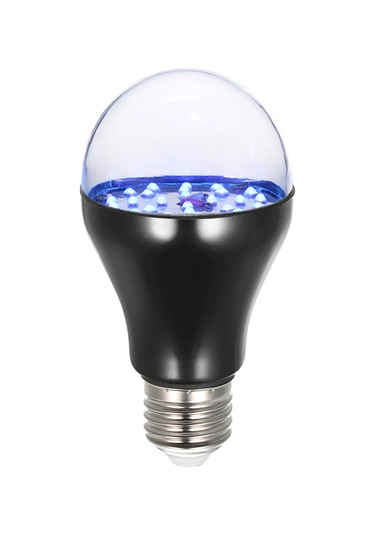 Led Uv Ampul Ultraviyole Siyah Işık E27 Lamba Tabanı Böcekleri Çekmek İçin Para Doğrulama Floresan Boyaları Tanımlama