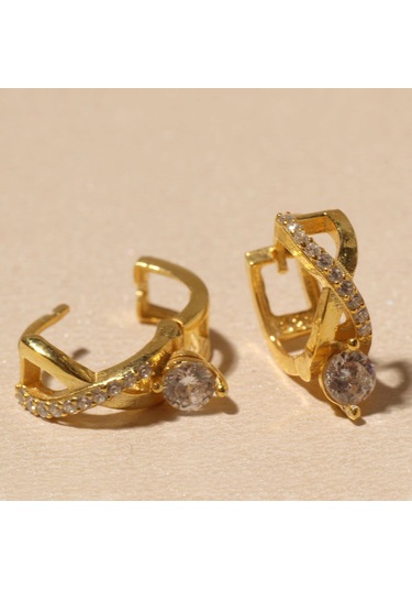 Azra Küpe 719938 Gold