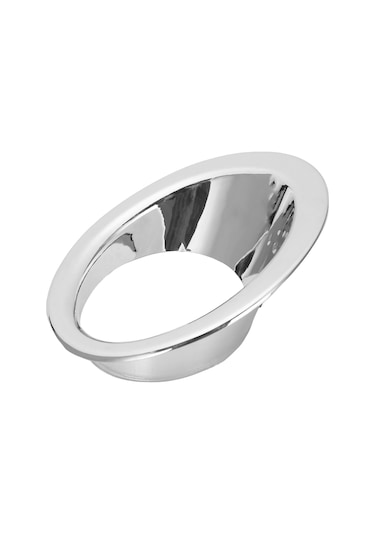 Wezone Nissan Qashqai J10 2010-2013 Ön Ve Arka Sis Lambası Kapağı, Metal, Gümüş, Direkt Monte, Dayanıklı, Yeni Kaliteli