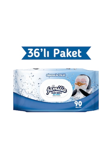 Familia Mineralin İyiliği Islak Havlu Mendil 90x36 3240 Yaprak