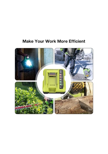 Sones 36-40v Takım Kesme Makinesi Pil Şarj Cihazı, Ryobı Po401 / Po403 / Po400 İçin, Fiş: Abd