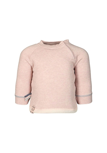 Organicera Organik Sweatshirt,Rose Melanj (554296595) Pembe