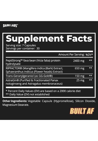 Dark Labs Muscle Mass Bulking Set Built Af Gh + Alpha Creatine+ornithine Kas Kütlesi Seti