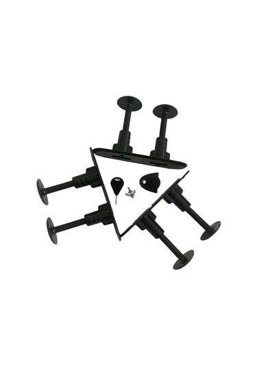 3 Parça Sörf Tahtası Fin Fişleri Pvc Fin Dağı Sörf Tahtası Aksesuarları Sörf