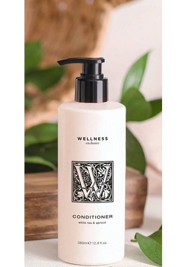 Wellness Exclusive White Tea & Apricot Shampoo 380 Ml + Conditioner 380 Ml + Shower Gel 380 Ml + Hand Wash 380 Ml Tüm Saçlar