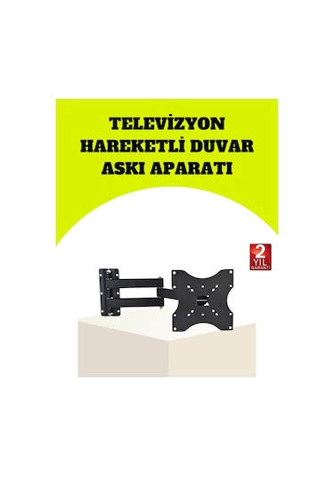Vesa Uyumlu Hareketli Tv Askı Aparatı Csmtex - 23 Kolay Montaj