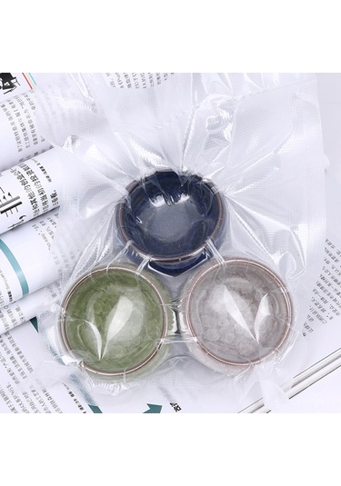 Qingmipy 100 Adet Vakumlu Saklama Poşeti - Gıda Saklama İçin Pratik Ve Dayanıklı