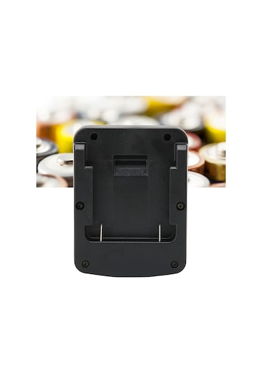 Kangvka Bosch 18v Litiyum Pilinden Metabo Elektrik Aletlerine Aktarım Adaptörü, Siyah, Dayanıklı Abs Malzeme, Basit Kullanım, Verimli Ve Güvenilir Besleme