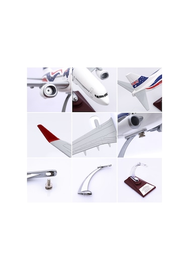 Zekupp - Maket Uçak - Boeing 737-800 1/100 - AVUSTRALYA ÖZEL TASARIM Model Uçak