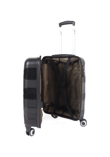 Hotowa Gold Pp Valiz 8011 Siyah Tsa Kilitli Orta Boy Siyah