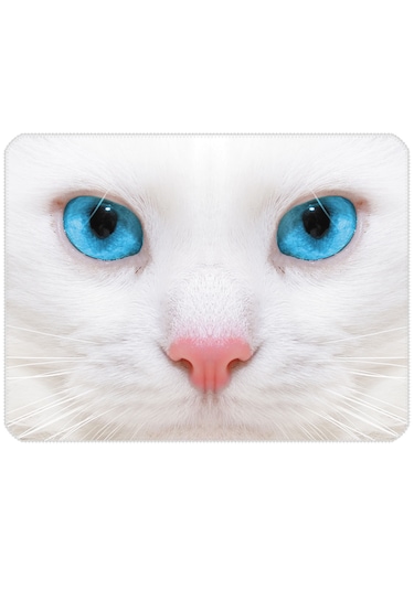 40x30cm Gaming Oyuncu Mousepad White Cat Mp124030