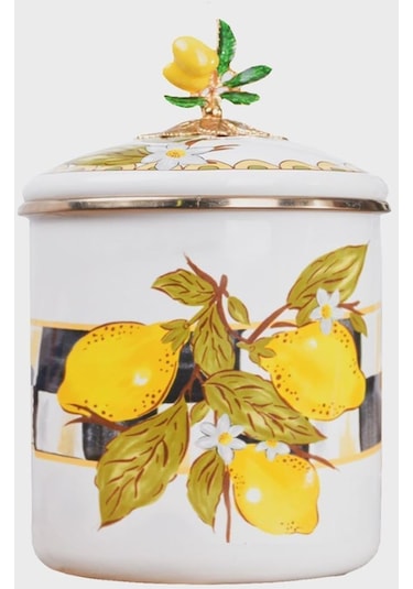 Lndkvn-9663-2 Miss Betty 12 Cm Emaye Orta Boy Kavanoz 001