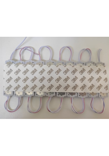 Replax Carub Camlı Parmak Led Lamba Beyaz 24 Volt Su Geçirmez 10'lu 3m