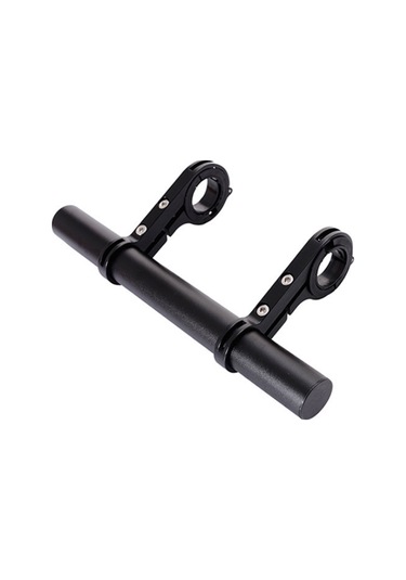 Monyee Alüminyum Çift Çubuklu Bisiklet Aksesuarı: Işık Ve Sayaç Uzatma Kolu, Siyah Fonksiyonel Destek