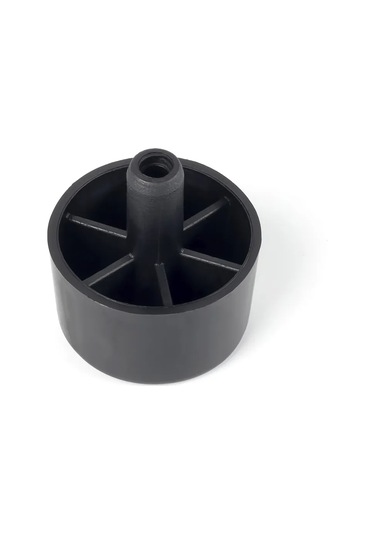 Smikov Şaftlı 4 Adet Mobilya Ayak Desteği 445442073 Siyah