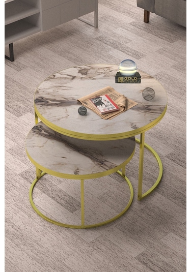 Orta Sehpa Ikili Lüx Specıal Gold Efes