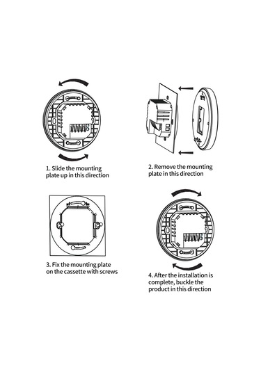 Xindoker Beyaz X7gb Akıllı Elektrikli Isıtıcı Termostati, Wifi Uyumlu, Dokunmatik Ekran, Uzak Kumanda, Ev Isı Kontrolü