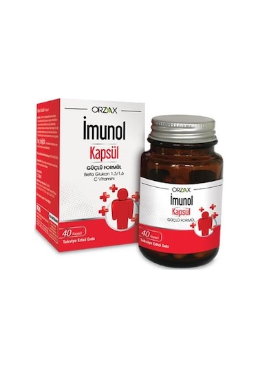 Orzax İmunol 40  Kapsül