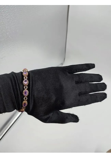 Ametist Elmas Bileklik 281