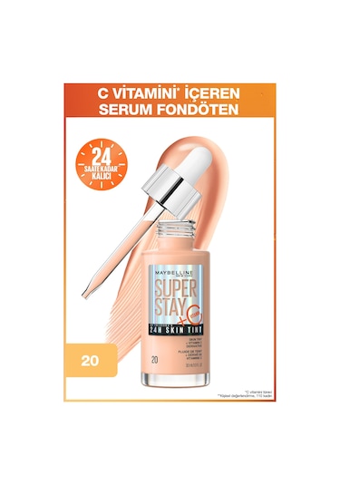 Maybelline Super Stay Skin Tint Fondöten - 20
