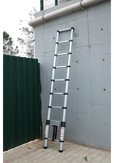 Ebax 13 Basamaklı Teleskopik Merdiven Uzayan 3.8 M