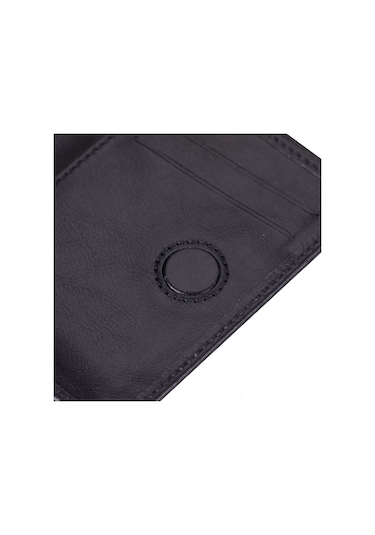 Nigra Hakiki Deri, El Yapımı Cüzdan, Rustik Siyah Siyah