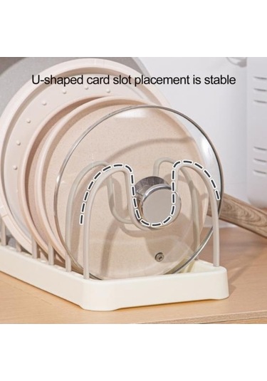 Pazly Yeşil Bulaşıklık Organizatör Çok Fonksiyonlu U Şekli Oluk Tencere Kapağı Drenaj Tutucu Bardak Kurutma Rafı Mutfak Aksesuarları Yeşil