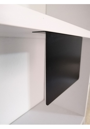 10 Ad Pvc Karatahta Siyah Etiket 14x10 Cm Yapışkanlı İsimlik Pano