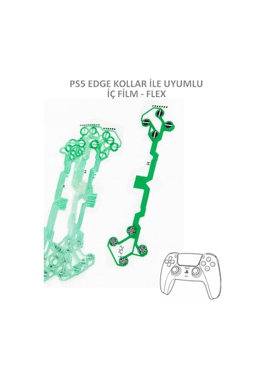 Playstation 5 Ps5 Edge Kollar İle Uyumlu İç Film Flex