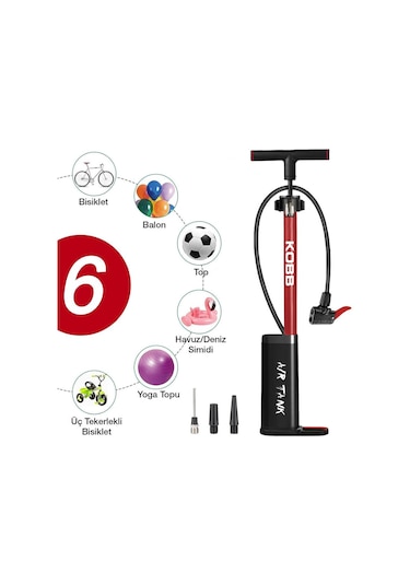 Kobb Kb3256d 87 Psı Dijital Basınç Göstergeli Taşınabilir El Pompası