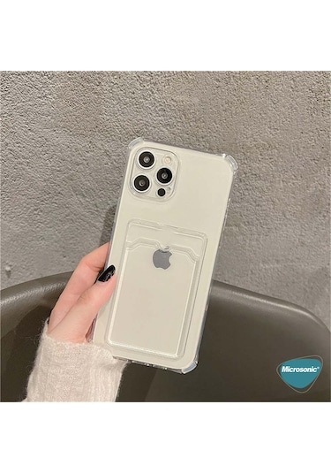 Microsonic Tecno Pova 5 Pro Card Slot Shock Kılıf Füme -