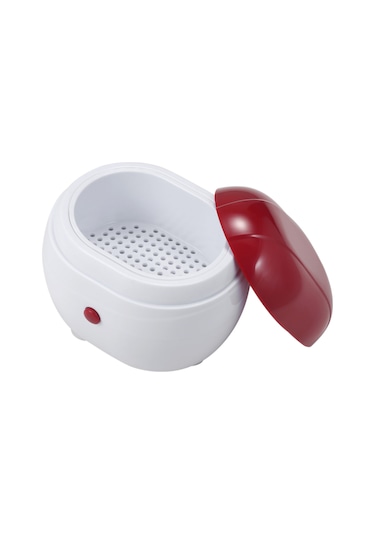 Gajeena Portatif Ultrasonik Temizleyici - Gümüş, Bilezik, Saat, Cam Temizliği - Abs Malzeme - Aa Pil Dahil Değil