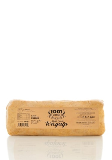 1001 Çiftliği Doğal Yayık Tereyağı 250gr Muğla Çeşnili