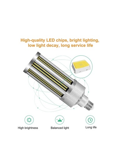 Fortunelane 15w E27 Led Mısır - 6000k Soğuk Beyaz, 110-277v, Alüminyum, Tasarruflu İç Aydınlatma Diğer