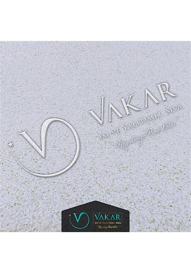 Vakar Premium Canli Siva Magic 16 2kg Paket BEYAZ ZEMiN YEŞiL VE AÇIK YEŞiL DESEN