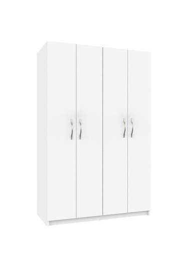 Kış Giyinme Dolabı - Çok Amaçlı Dolap - Gardırop 180 Cm-4 Kapaklı