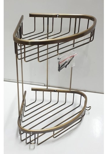 DEFNE BANYO ANTİK 2'Lİ KÖŞE ŞAMPUANLIK Antik