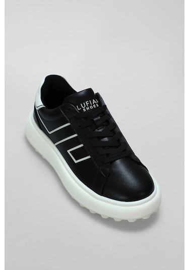 Lufian Harold Erkek Sneaker Ayakkabı Siyah Siyah 111230269100100 Siyah