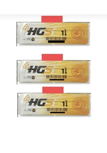 Point 3 Adet Yeni Model Hgs Kabı Yeni Tip Hgs Etiket Kabı