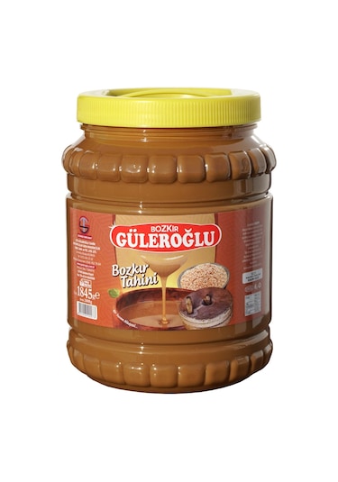Güleroğlu Kepekli Bozkır Tahini Plastik Kutu Net 1845 Gr