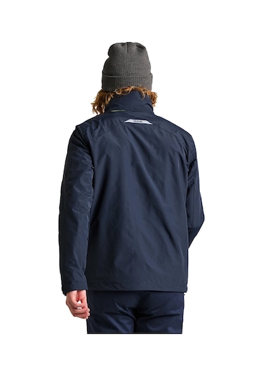 Slam Slam Crew Warm Hooded Erkek Mavi Ceket W13 Lacivert