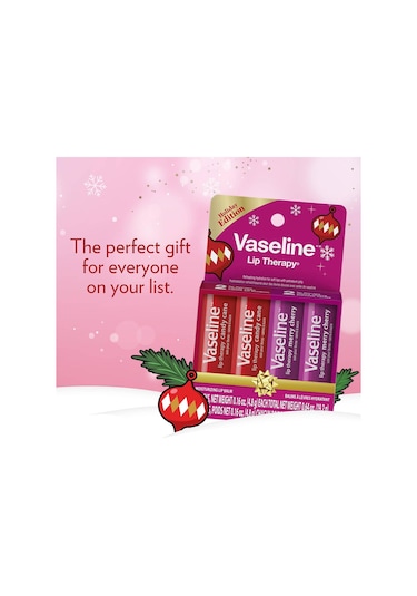 Vaseline Lip Therapy Holiday Edition Nemlendirici Dudak Bakım Stick Seti 4x4.8gr
