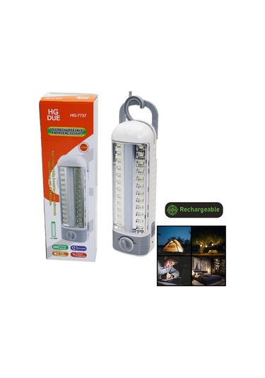 24 Smd Led Şarjlı Işıldak Fener Çok renkli