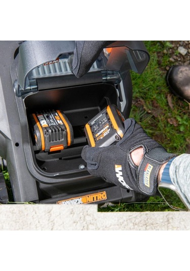 Worx WG737E 40V 4.0 Ah Li-İon 37 CM Profesyonel Kömürsüz Şarjlı Çim Biçme Makinesi