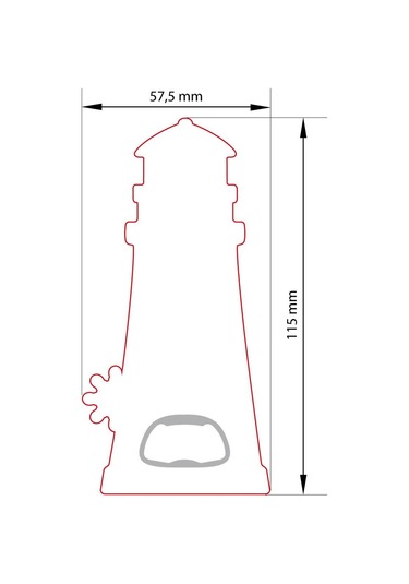Deniz Feneri Magnet Açacak Vgdnzfn 250 Adet Beyaz